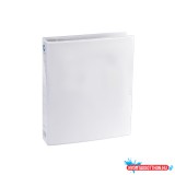 Gyûrûskönyv panorámás A4, 5cm, 4 gyûrûs Bluering(R) fehér