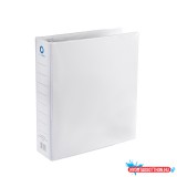 Gyûrûskönyv panorámás A4, 7,6cm, 4 gyûrûs Bluering(R) fehér