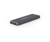 Gembird küls&#337; m.2 (ngff) ssd ház usb 3.0 fekete (ee2280-u3c-01)