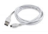 Gembird USB2.0 A-microUSB 1,8m White CCP-mUSB2-AMBM-6-W