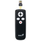Genius 100 Smart Wireless Presenter Red Laser Black 31090010100