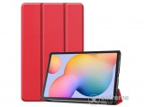 Gigapack álló, bőr hatású flip tok Samsung Galaxy Tab S6 Lite 10.4 WIFI (SM-P610) készülékhez, piros