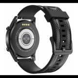 Gigapack Pótszíj (univerzális, 22 mm, szilikon, állítható, karbon minta) FEKETE [Honor Watch GS 3] (5996591117003) - Szíj
