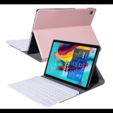 Gigapack Tok álló, bőr hatású (FLIP, bluetooth billentyűzet, asztali tartó funkció, QWERTY, GP-FBP615TG kompatibilis) ROZÉARANY [Samsung Galaxy Tab S6 Lite 10.4 LTE (SM-P619) 2022] (5996591024646) - Tablet tok