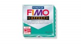 Gyurma, 56 g, égethető, FIMO "Effect", áttetsző zöld