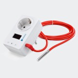 H--Tronic Hőmérséklet kapcsoló konnektorba dugható 230V 2300W konnektoros termosztát ipari érzékelővel