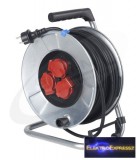H05RR-F 3G1,5 25m Kábeldob fém IP44