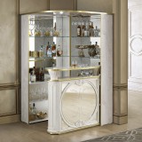 H2O H2 Aurora Day bársarok tükrös betéttel - bézs