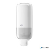 Hab- és folyékony szappan és kézfertőtlenítő adagoló, S4 rendszer, TORK, fehér