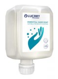 Habszappan, utántöltő, 6x0,8 l, LUCART Essential, fehér (KHH758)