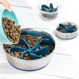 Habzsolásgátló etetőtál kutyusoknak - Lassú evés elősegítő eszköz