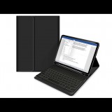Haffner Apple iPad 10.9 (2022) tablet tok (Smart Case) on/off funkcióval, Apple Pencil tartóval, billentyűzettel - black (ECO csomagolás) (FN0485)
