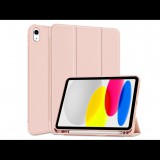 Haffner Apple iPad 10.9 (2022) tablet tok (Smart Case) on/off funkcióval, Apple Pencil tartóval - pink (ECO csomagolás) (FN0468) - Tablet tok