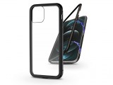 Haffner Apple iPhone 12 Pro Max mágneses, 2 részes hátlap előlapi üveg nélkül - Magneto fekete