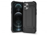Haffner Apple iPhone 12 Pro Max ütésálló hátlap - Armor - fekete