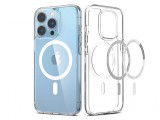 Haffner Apple iPhone 14 Pro Max szilikon hátlap - Clear Mag Cover - átlátszó