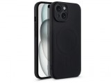 Haffner Apple iPhone 15 Plus szilikon hátlap - Silicone Mag Cover - fekete