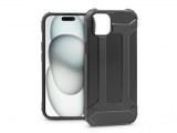 Haffner Apple iPhone 15 Plus ütésálló hátlap - Armor - fekete
