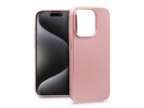 Haffner Apple iPhone 15 Pro hátlap - Metallic - rózsaszín