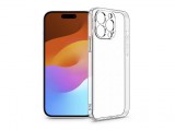 Haffner Apple iPhone 15 Pro Max szilikon hátlap - Clear Case - átlátszó
