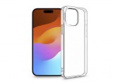 Haffner Apple iPhone 15 szilikon hátlap - Clear Case - átlátszó