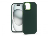 Haffner Apple iPhone 15 szilikon hátlap - Frame - zöld