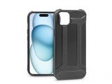 Haffner Apple iPhone 15 ütésálló hátlap - Armor - fekete