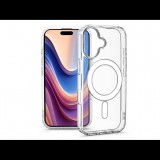 Haffner Apple iPhone 16 Plus szilikon hátlap - Anti Shock MagSafe - átlátszó (HF785434)
