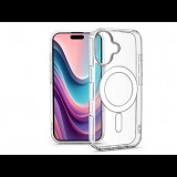 Haffner Apple iPhone 16 szilikon hátlap - Anti Shock MagSafe - átlátszó (HF785410)