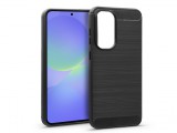 Haffner Carbon szilikon tok - Samsung SM-A376B Galaxy A37 5G - fekete