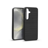 Haffner Carbon szilikon tok - Samsung SM-S921 Galaxy S24 - fekete