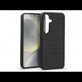 Haffner Carbon szilikon tok - Samsung SM-S921 Galaxy S24 - fekete (HF233050)