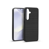 Haffner Carbon szilikon tok - Samsung SM-S926 Galaxy S24+ - fekete
