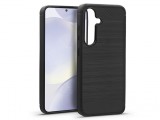 Haffner Carbon szilikon tok - Samsung SM-S926 Galaxy S24+ - fekete