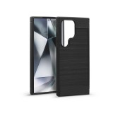 Haffner Carbon szilikon tok - Samsung SM-S928 Galaxy S24 Ultra - fekete