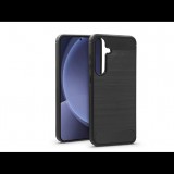 Haffner Carbon szilikon tok - Samsung SM-S936 Galaxy S25+ - fekete (HF339950)