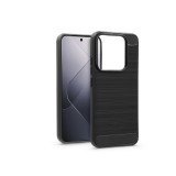 Haffner Carbon szilikon tok - Xiaomi 14 - fekete