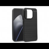 Haffner Carbon szilikon tok - Xiaomi 15T - fekete (HF429538)