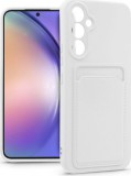 Haffner Card Case Samsung Galaxy A54 5G Tok - Fehér