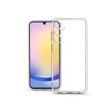 Haffner Clear Case Box kameravédős szilikon tok - Samsung SM-A256 Galaxy A25 5G - átlátszó