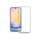 Haffner Clear Case kameravédős szilikon tok - Samsung SM-A256 Galaxy A25 5G - átlátszó
