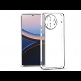 Haffner Clear Case kameravédős szilikon tok - Xiaomi Poco F7 Ultra - átlátszó (HF398322)
