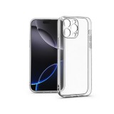 Haffner Clear Case szilikon tok - Apple iPhone 16 Pro Max - átlátszó
