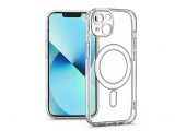 Haffner Clear Mag Cover kameravédős szilikon tok - Apple iPhone 13 - átlátszó