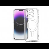 Haffner Clear Mag Cover kameravédős szilikon tok - Apple iPhone 14 Pro Max - átlátszó (HF185625)
