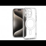 Haffner Clear Mag Cover kameravédős szilikon tok - Apple iPhone 15 Pro Max - átlátszó (HF229121)