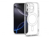 Haffner Clear Mag Cover kameravédős szilikon tok - Apple iPhone 16 Pro - átlátszó