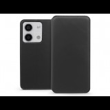 Haffner Dual Pocket Flip bőrtok - Xiaomi Redmi Note 13 5G - fekete (HF277627)