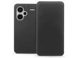 Haffner Dual Pocket Flip bőrtok - Xiaomi Redmi Note 13 Pro+ - fekete