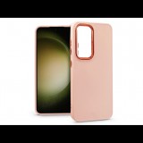 Haffner Frame Samsung SM-S921 Galaxy S24 szilikon tok rózsaszín (HF232640) (HF232640)